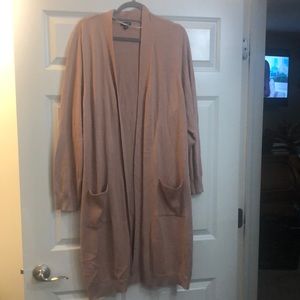 Torrid open front cardigan.  Mauve in color. Size 4